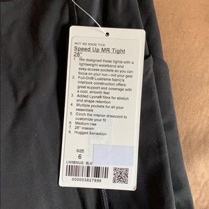 Speed Up MR Tight 28” lululemon